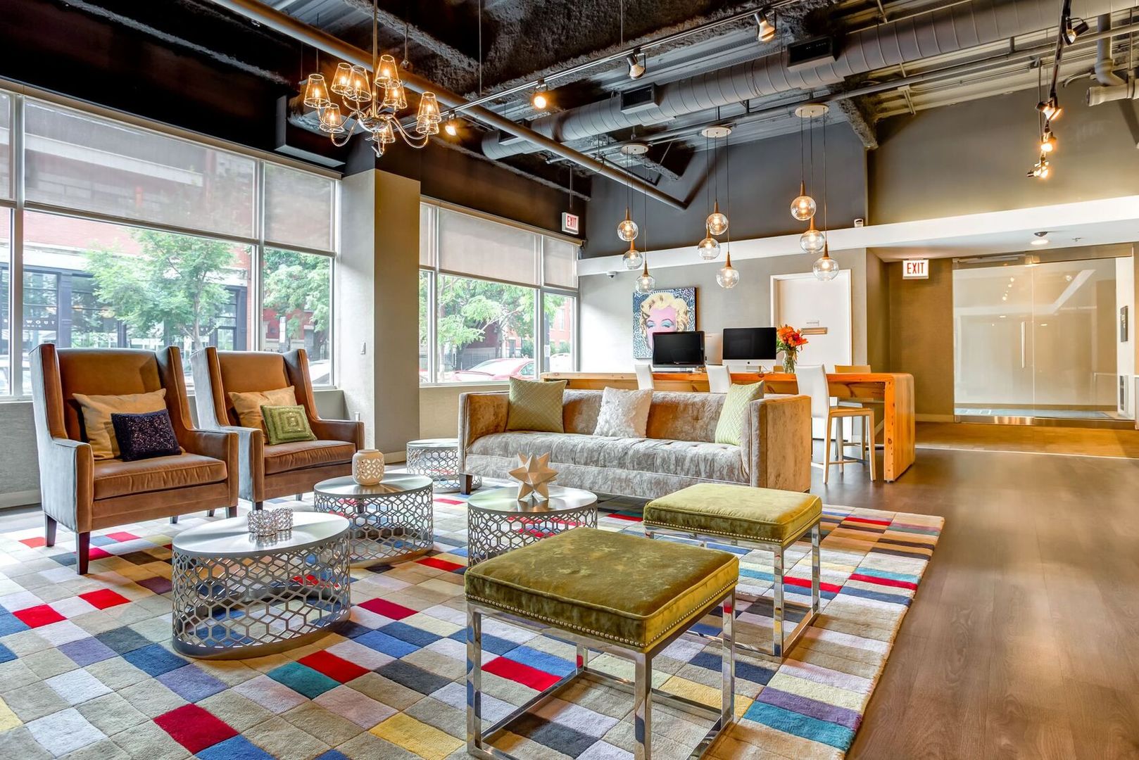 1222 West Madison Street, Unit 227 Chicago, IL 60607 - Photo 17 of 19 a outdoor space with patio furniture