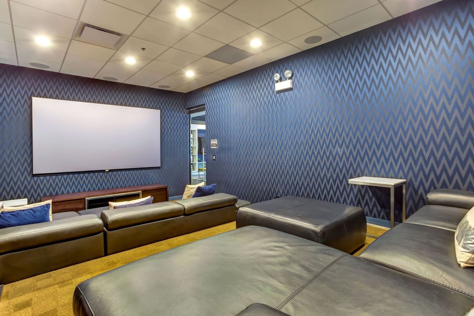 1222 West Madison Street, Unit 227 Chicago, IL 60607 - Photo 19 of 19 a projector room with furniture