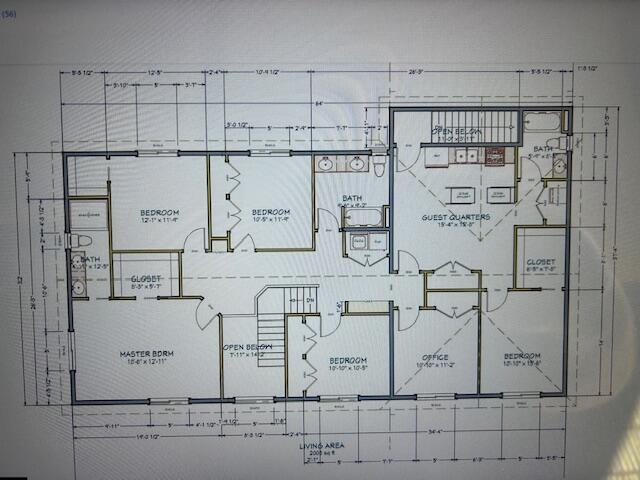 1029 Brandon Way Phoenix, OR 97535 - Photo 75 of 75 Second Floor Plan