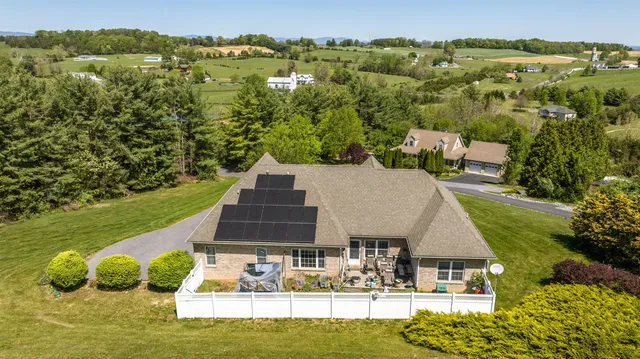 a fire hydrant in the middle of a field