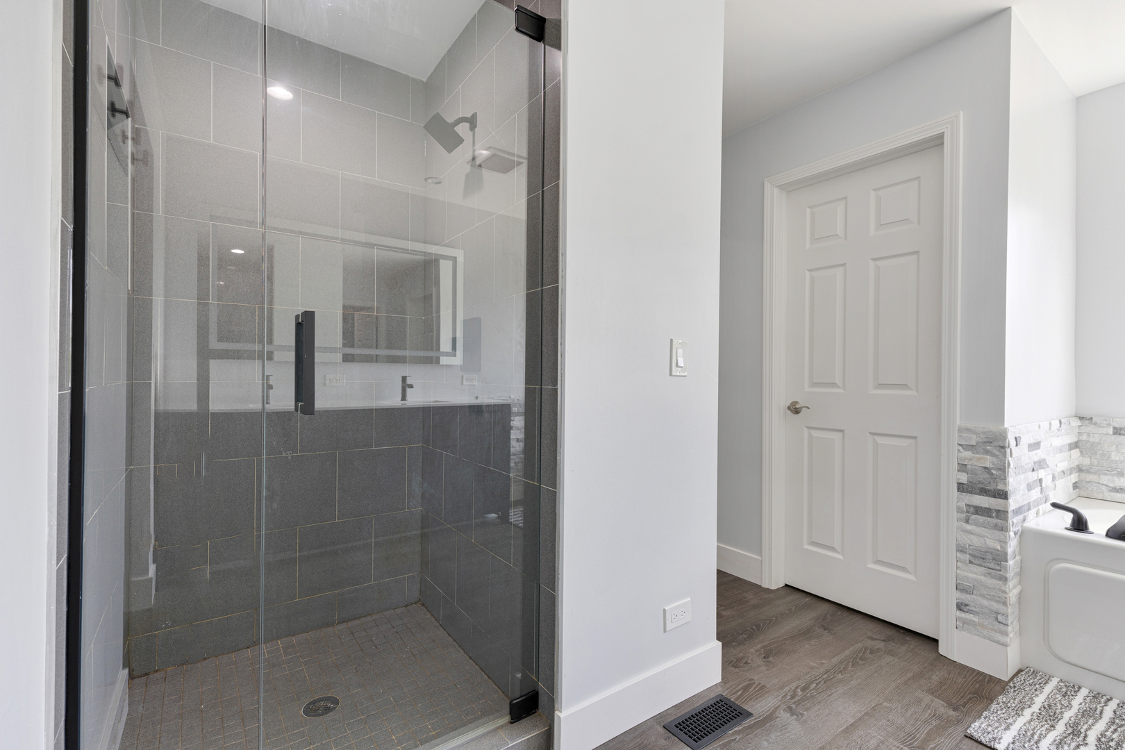 2751 Cedar Creek Cutoff Road Wauconda, IL 60084 - Photo 23 of 34 a bathroom with a shower
