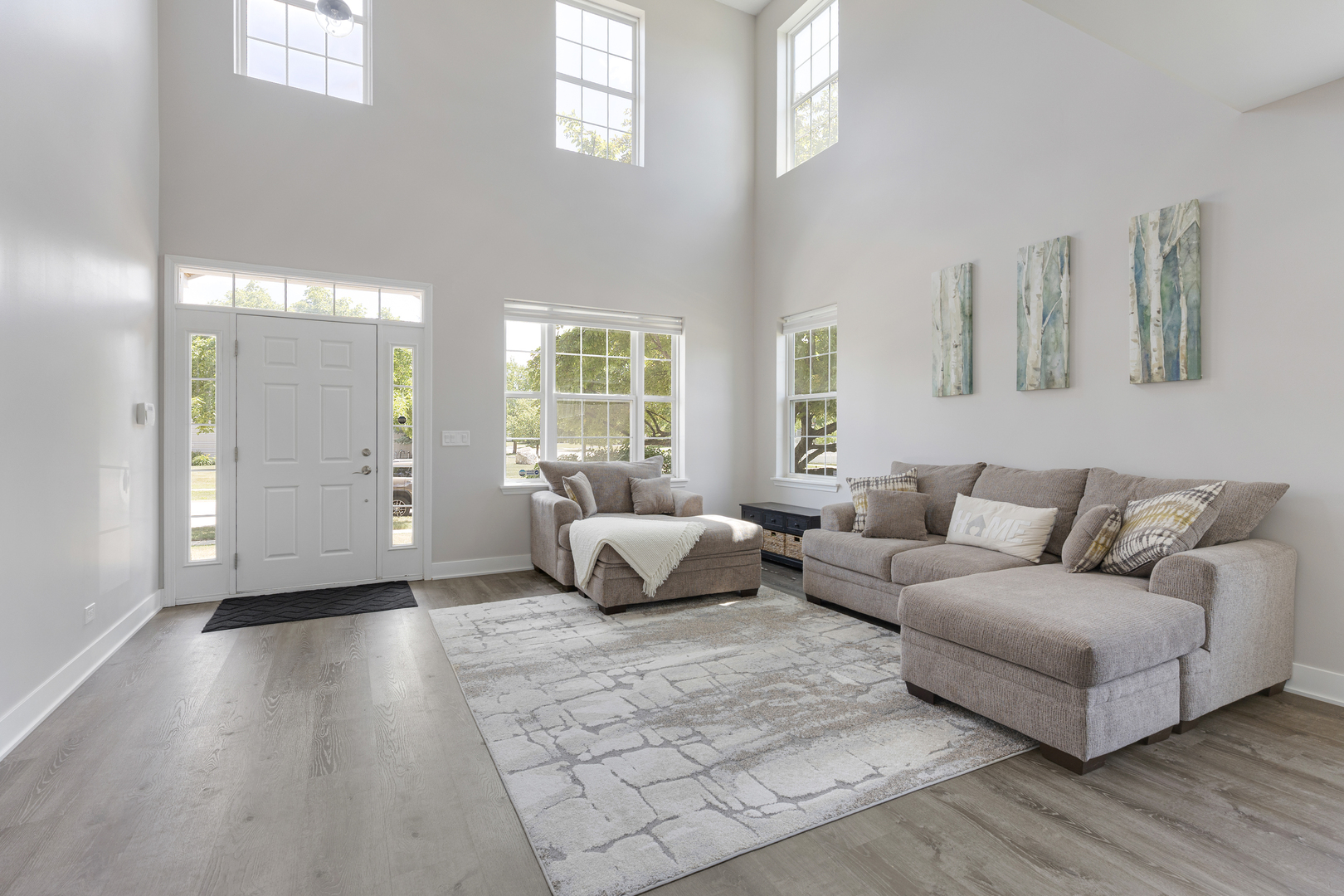 2751 Cedar Creek Cutoff Road Wauconda, IL 60084 - Photo 3 of 34 a living room with furniture and a large window