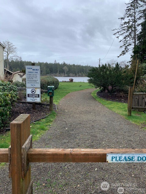 2004 195th Street Long Beach, WA 98631 - Photo 31 of 34 a view of a garden with large tree