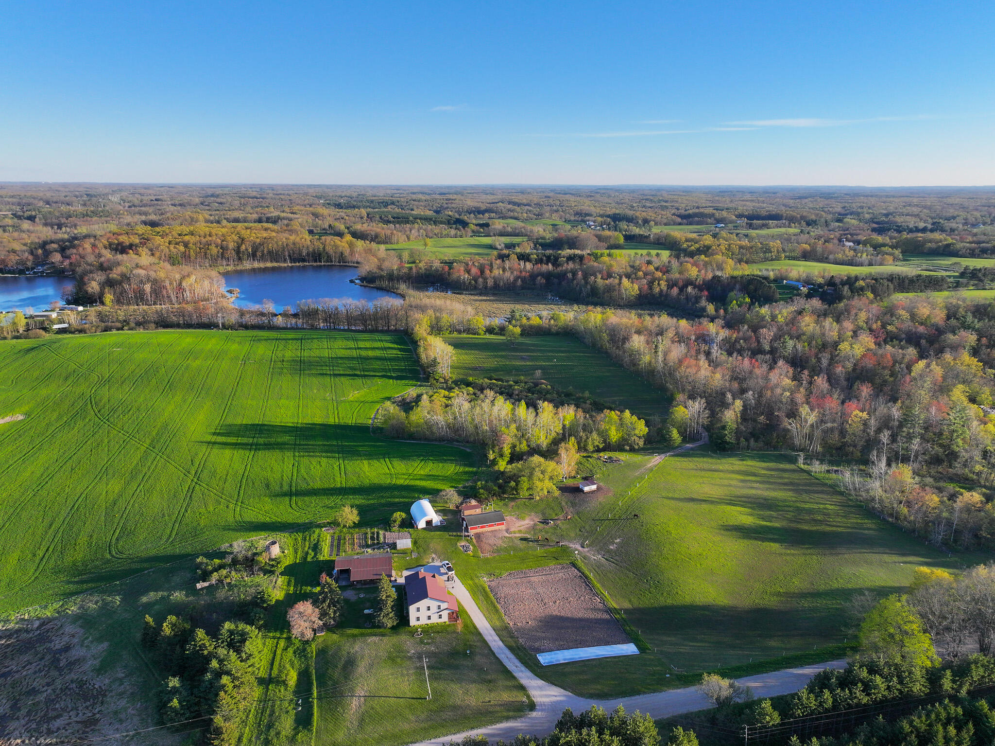 17463 Sunrise Lake Road Leroy, MI 49655 - Photo 41 of 62 DJI_20260504202605_0463_D
