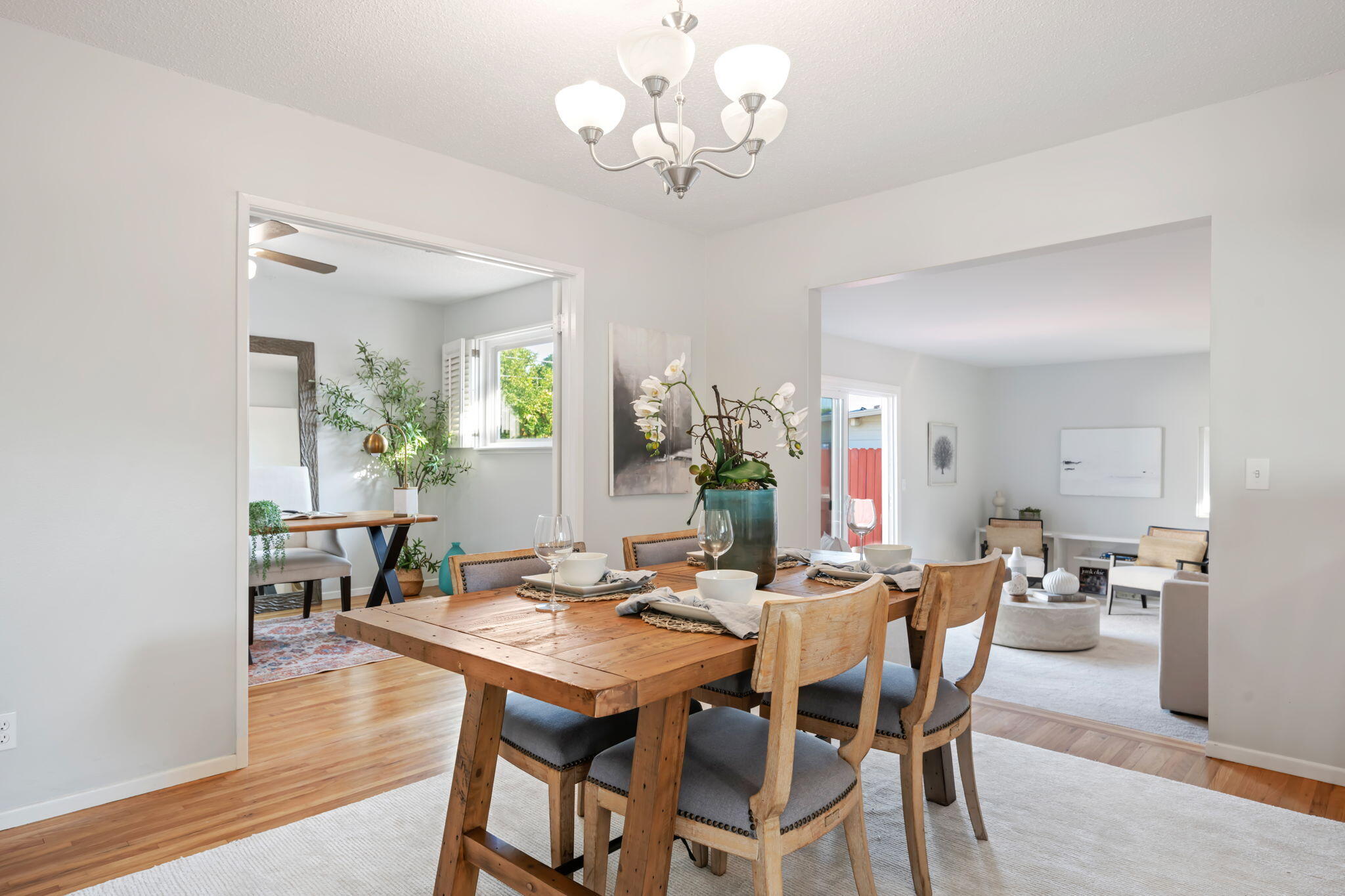 52 Deerhurst Drive Goleta, CA 93117 - Photo 5 of 18 a view of a dining room with furniture and wooden floor