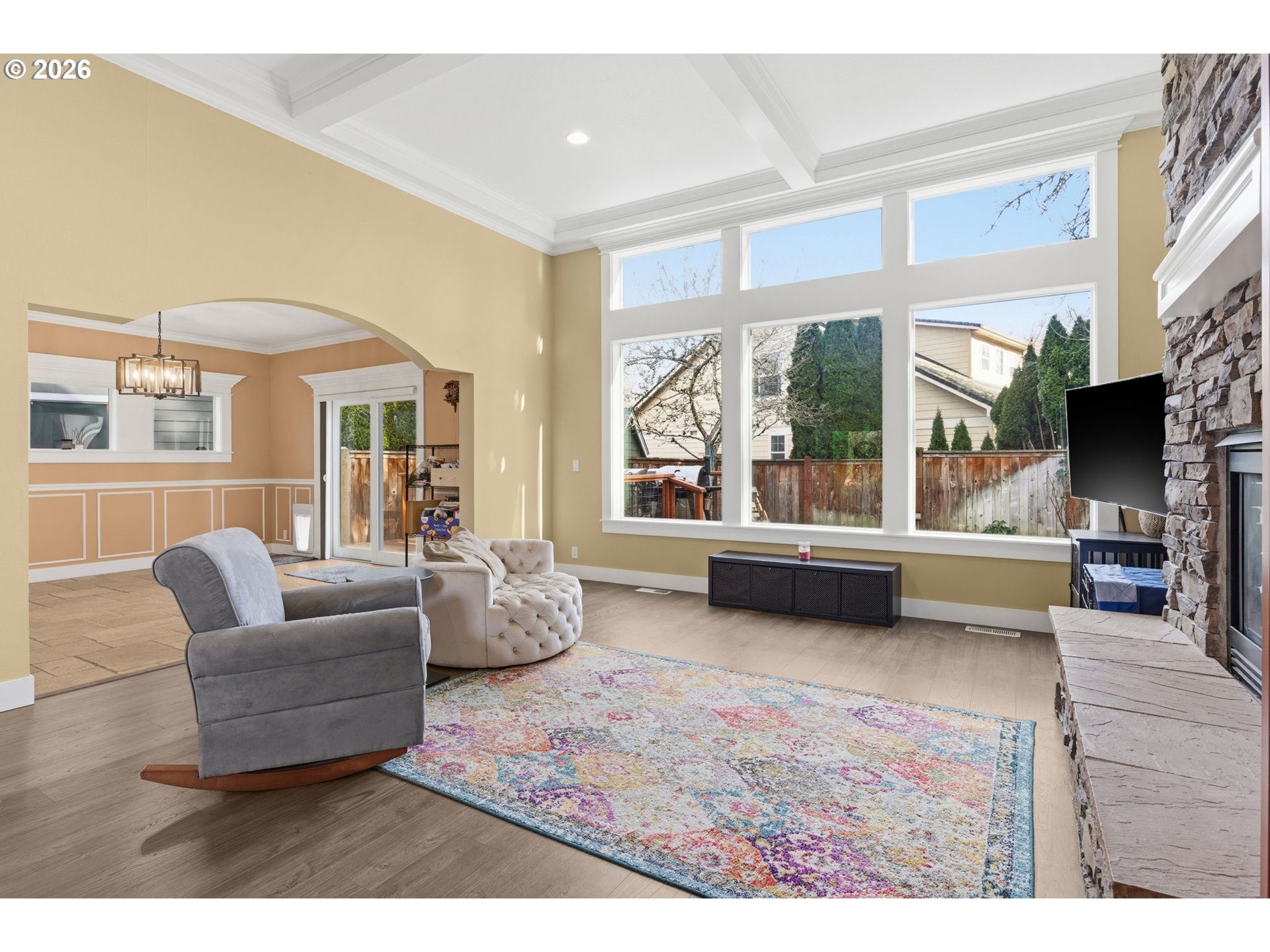 475 Salty Way Eugene, OR 97404 - Photo 13 of 48 a living room with furniture and a large window
