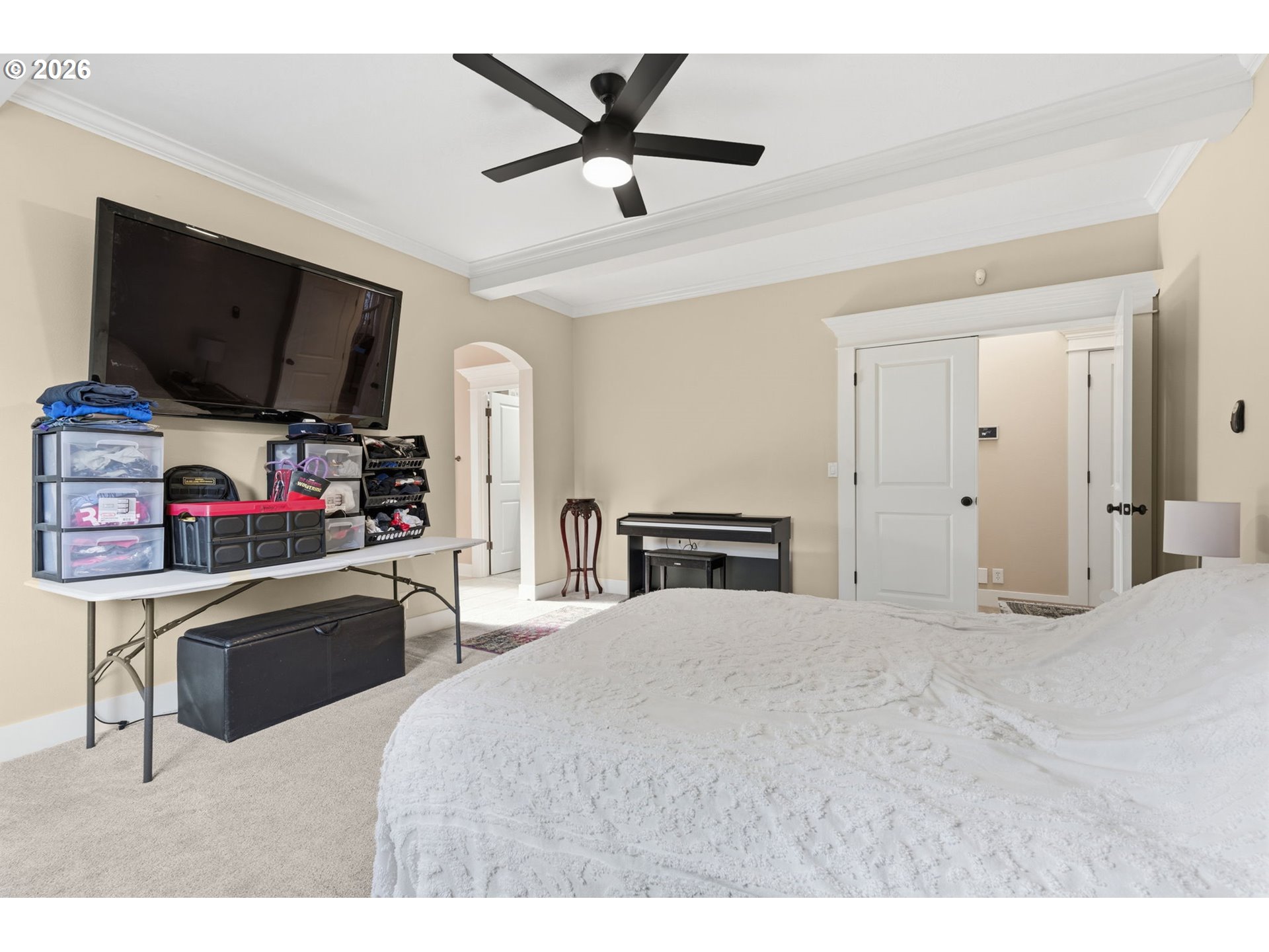 475 Salty Way Eugene, OR 97404 - Photo 26 of 48 a living room with furniture and a flat screen tv
