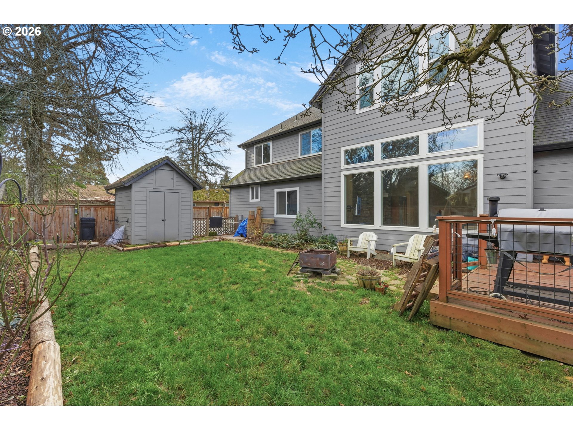 475 Salty Way Eugene, OR 97404 - Photo 45 of 48 a house view with a sitting space and garden