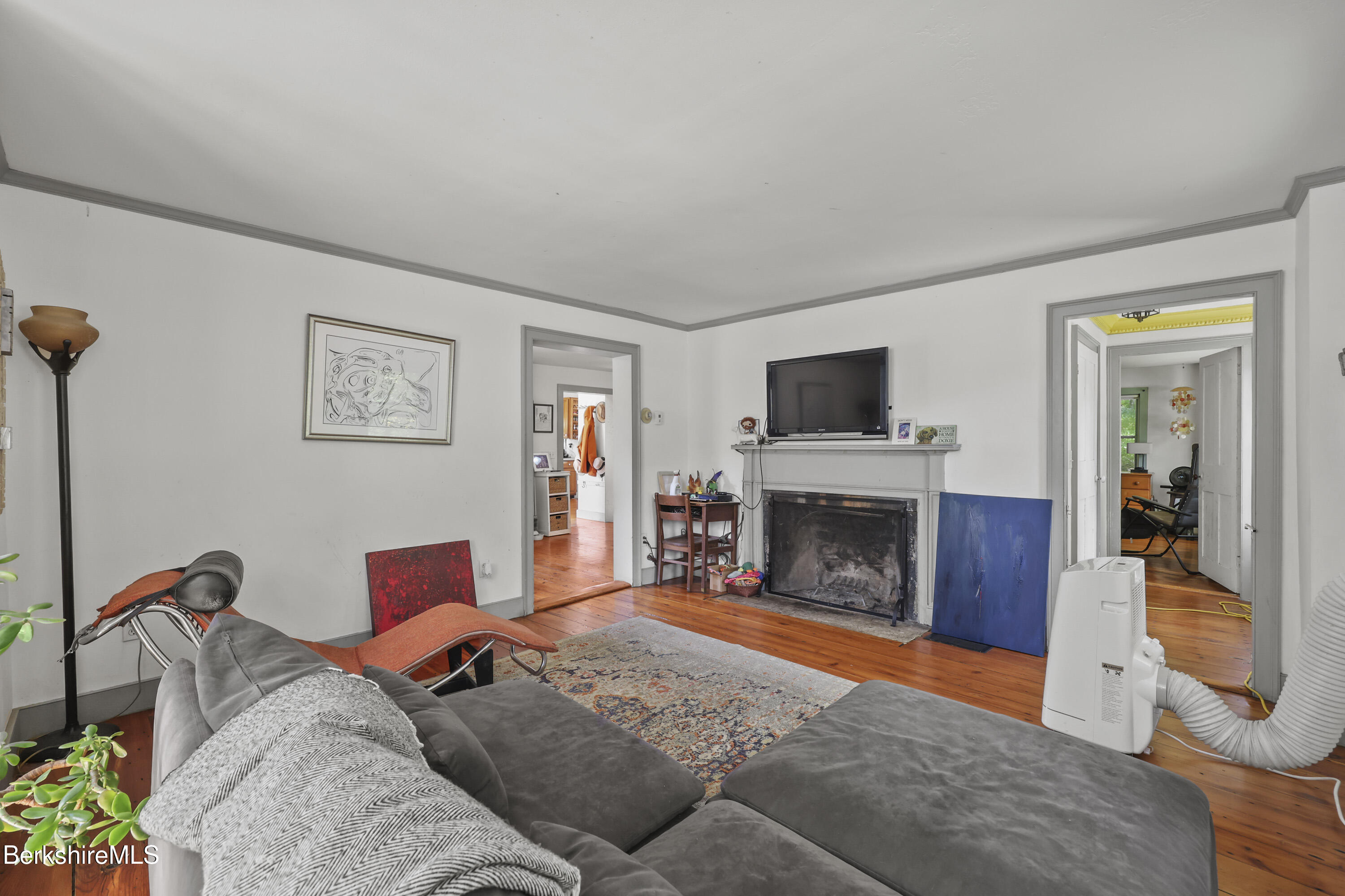 276 Great Barrington Road West Stockbridge, MA 01236 - Photo 17 of 68 a living room with furniture and a fireplace