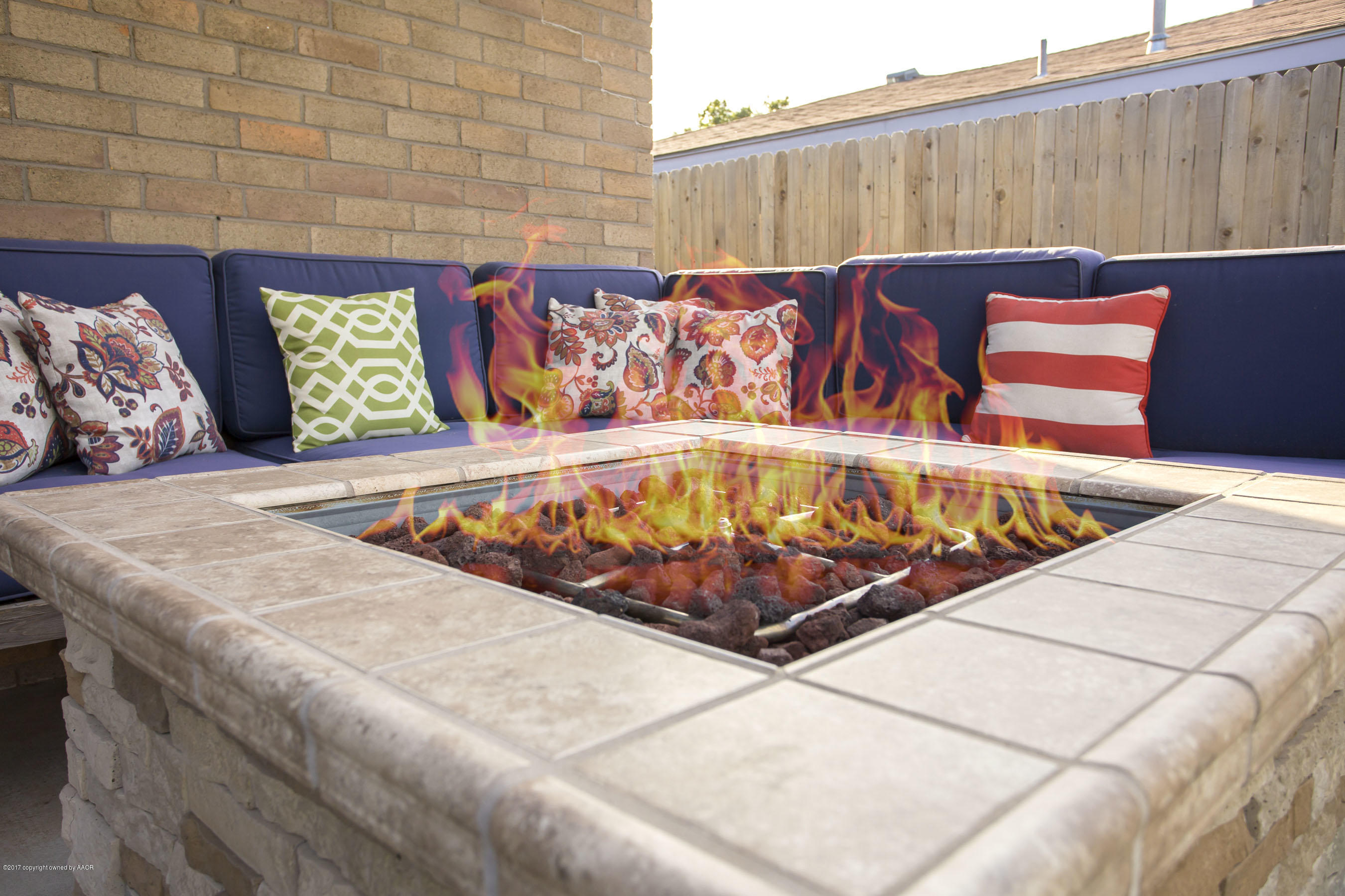 8324 Lamount Drive Amarillo, TX 79110 - Photo 21 of 26 a view of outdoor space with seating area