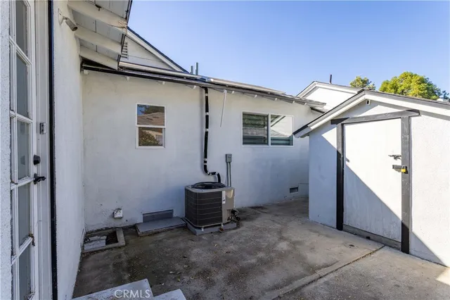 a view of outdoor space and deck