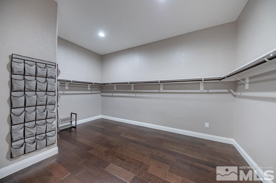 9875 Firefoot Lane Reno, NV 89521 - Photo 19 of 29 a view of a room with racks on the wall