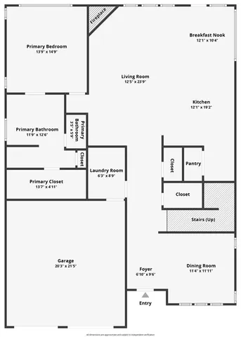 $480,000 | 809 Nathanael Greene Court, Aubrey, TX 76227