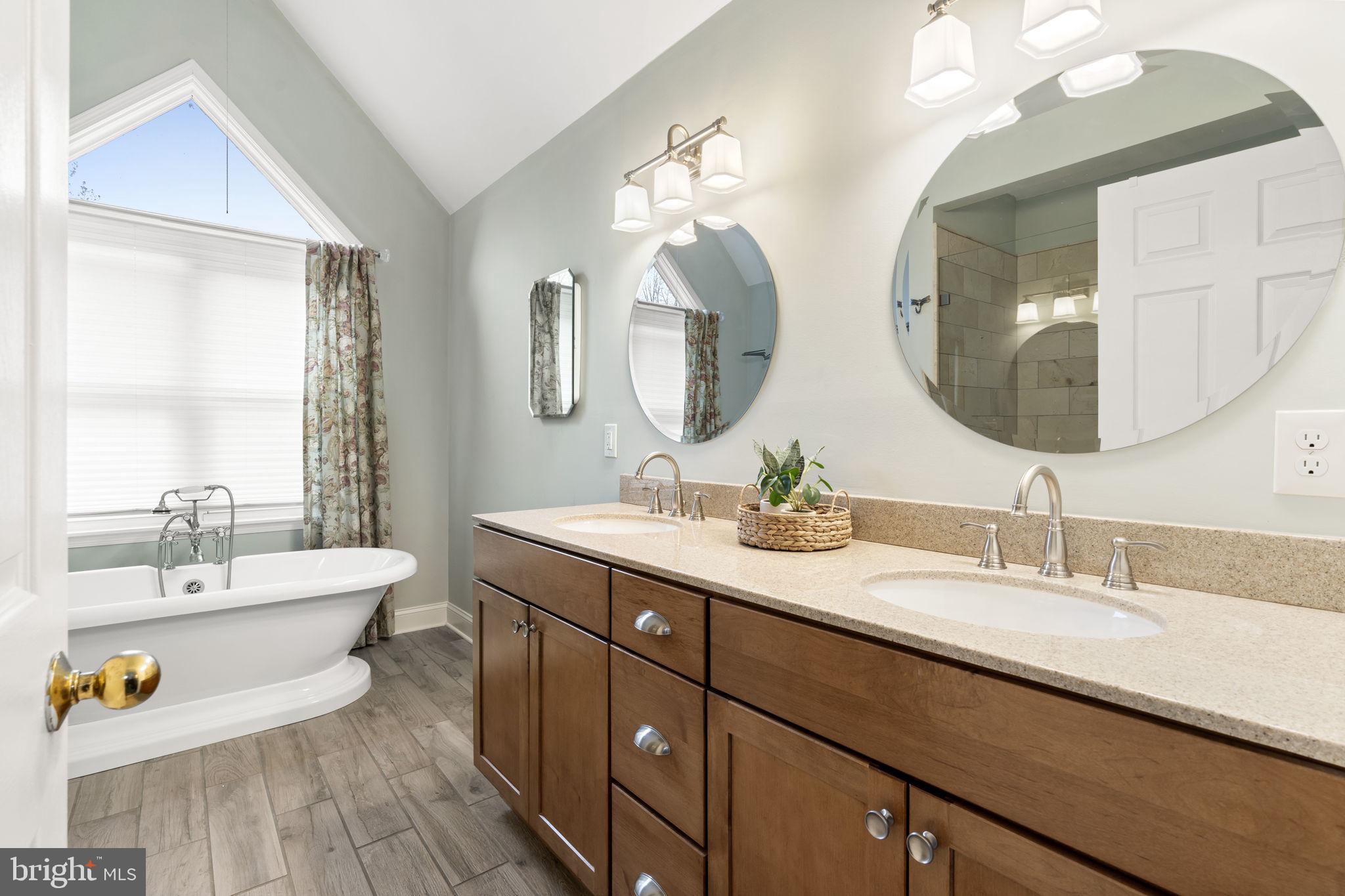 69 Main Street Chesterbrook, PA 19087 - Photo 34 of 49 En-suite full bathroom with soaking tub and shower