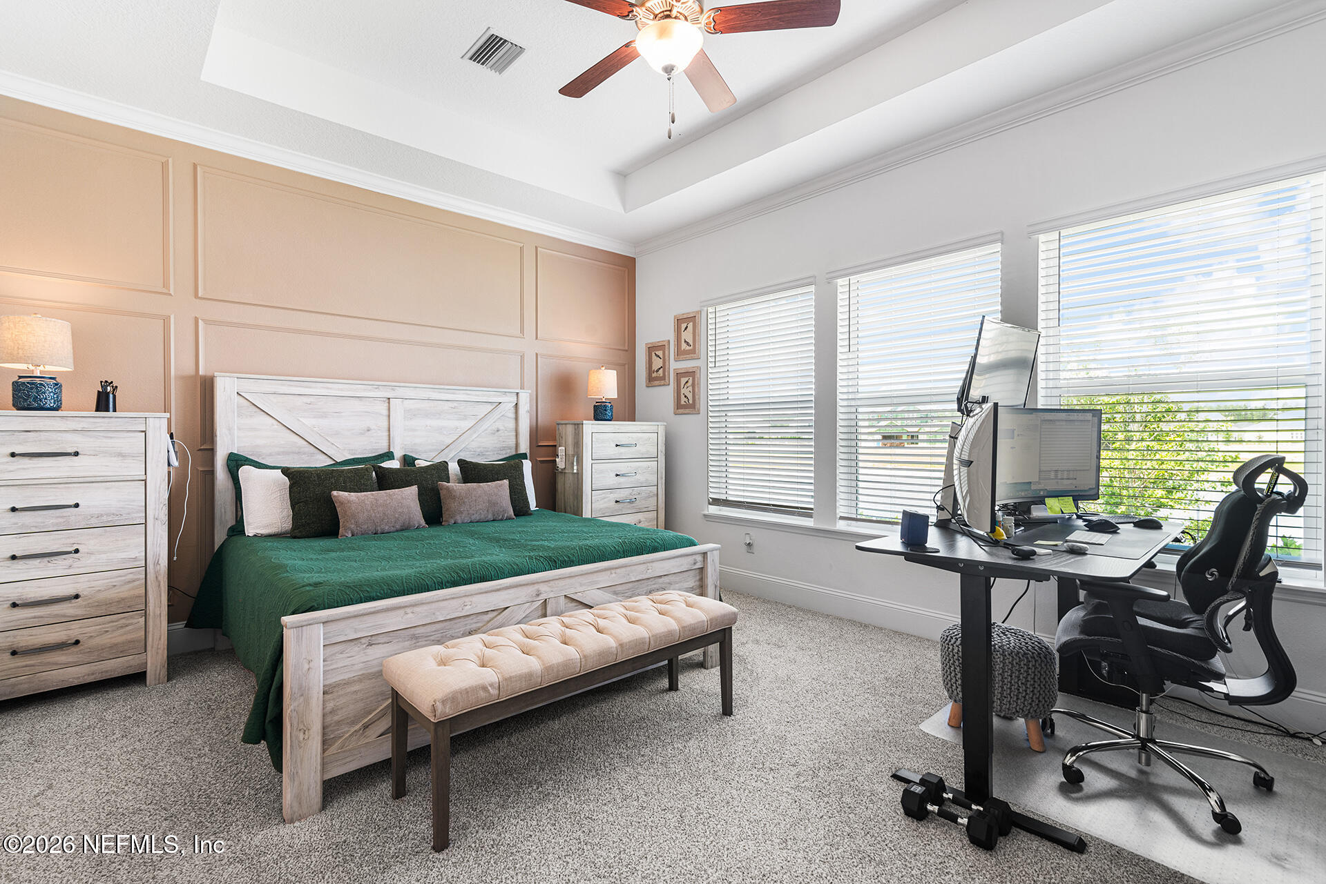 637 Navigators Road St. Johns, FL 32259 - Photo 25 of 42 a bedroom with furniture and a window