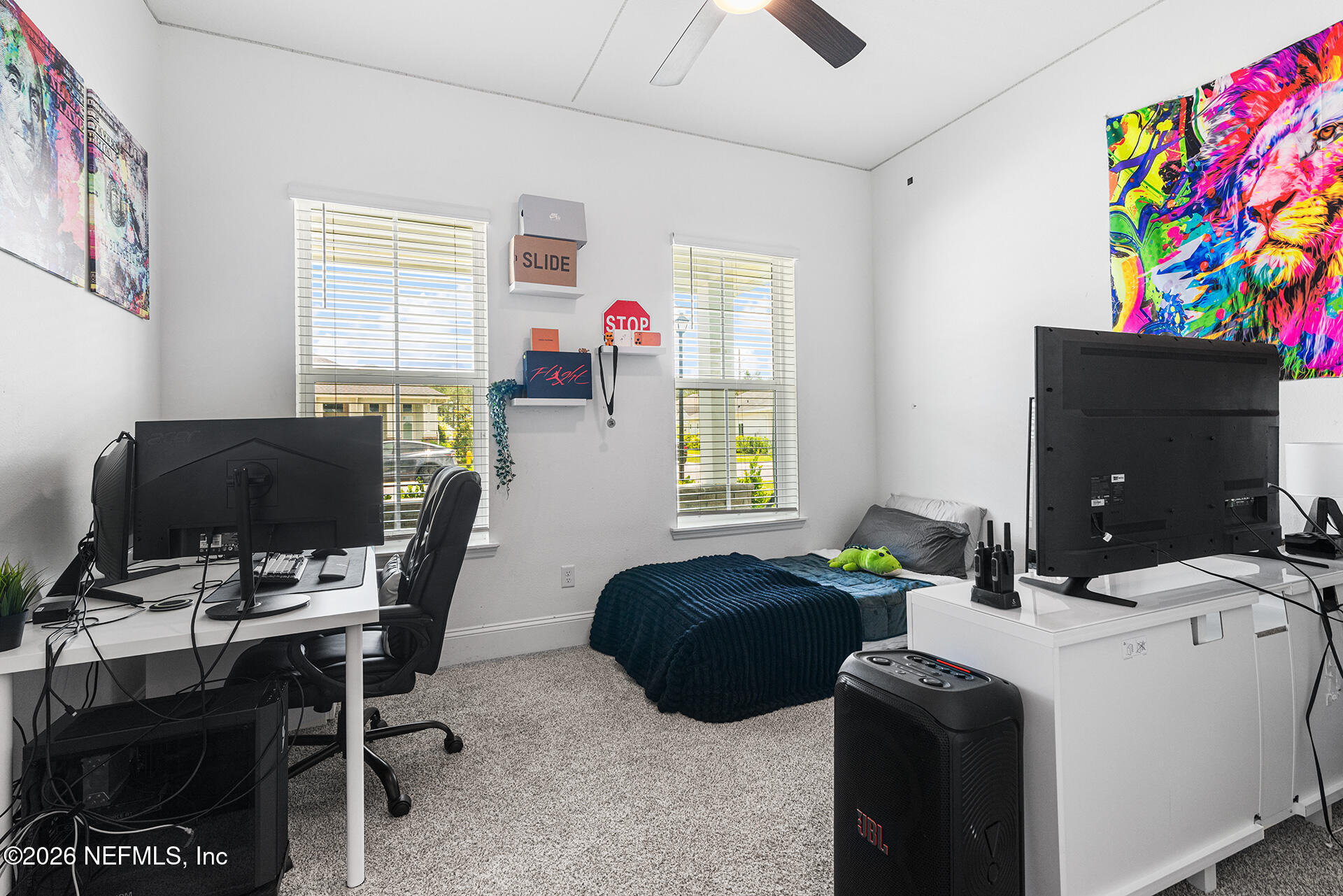 637 Navigators Road St. Johns, FL 32259 - Photo 3 of 42 a view of a workspace with a window and workspace