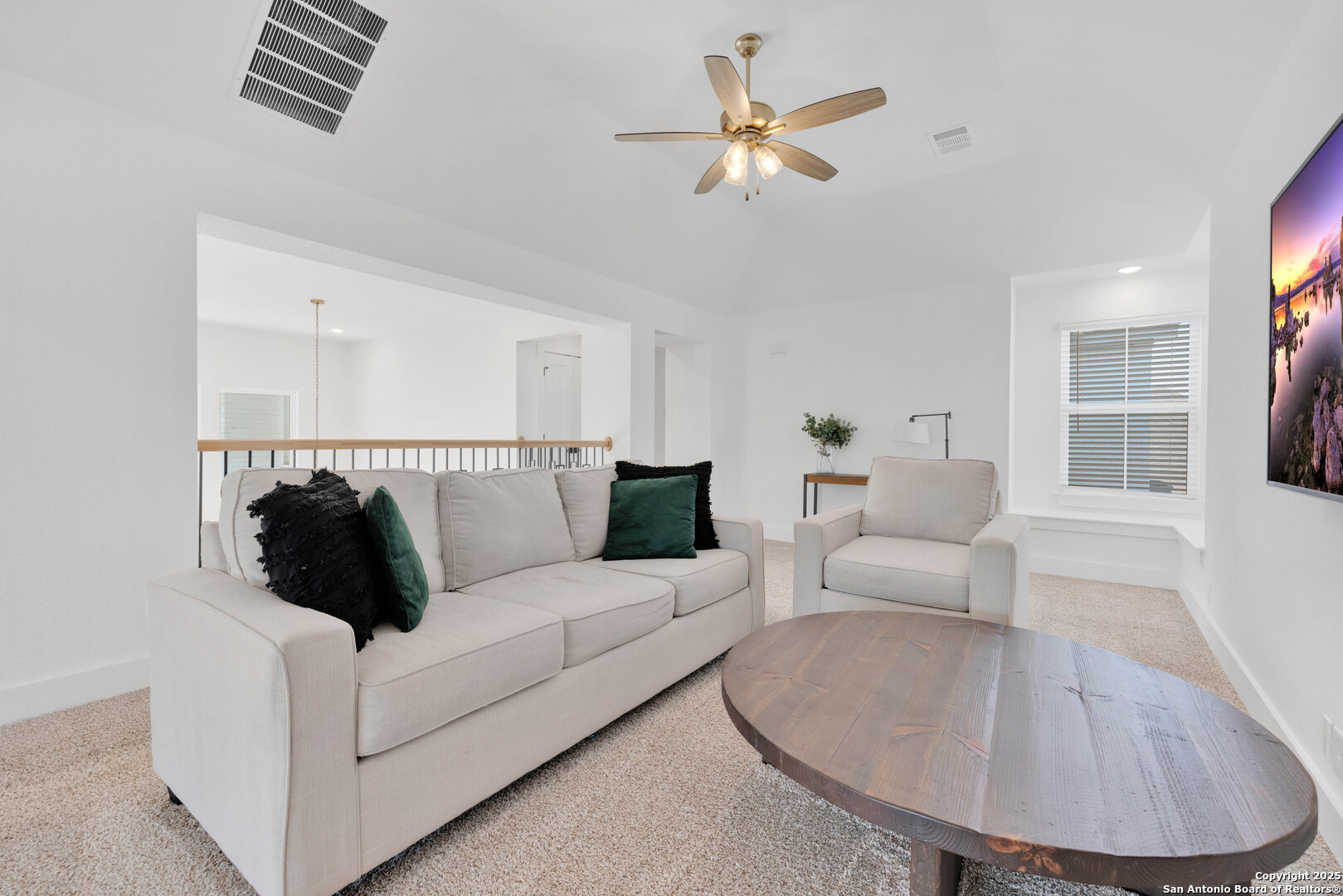 235 Corazon Boerne, TX 78006 - Photo 46 of 68 a living room with furniture and a large window