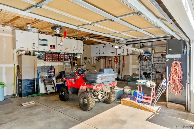 a view of a storage room with a lot of stuff
