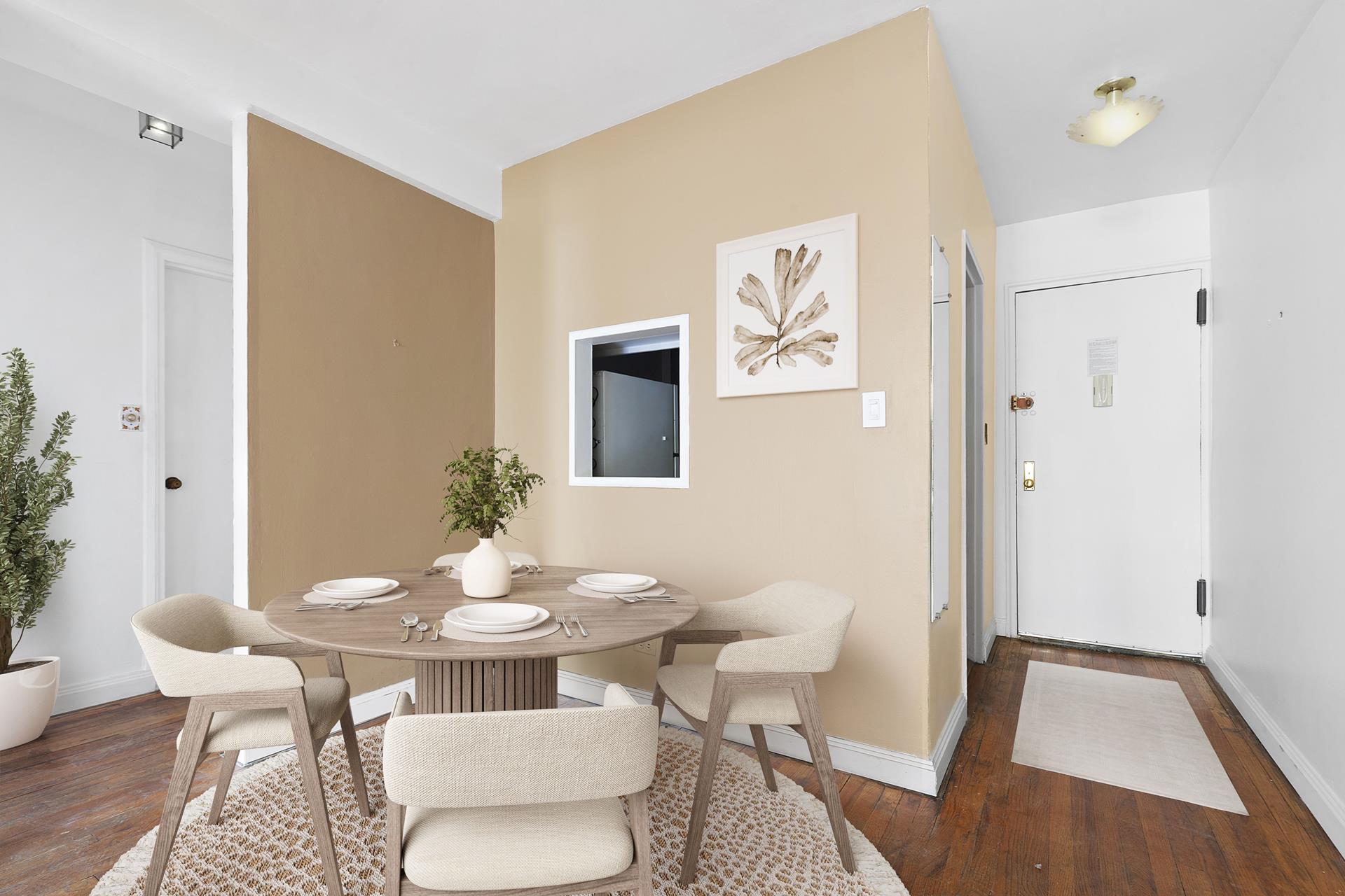 330 East 70th Street, Unit 6E Manhattan, NY 10021 - Photo 2 of 9 a view of a dining room with furniture and wooden floor
