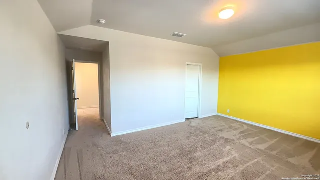 a view of empty room