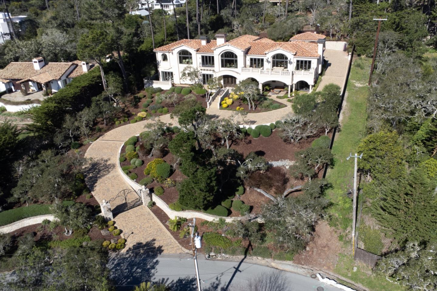1519 Riata Road Pebble Beach, CA 93953 - Photo 5 of 75 an aerial view of swimming pool