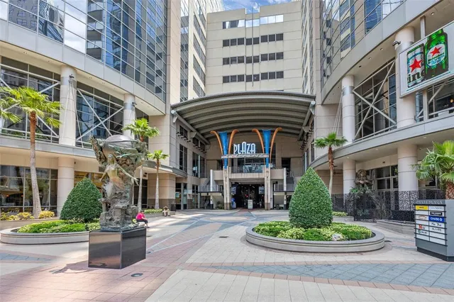 a view of city with balcony