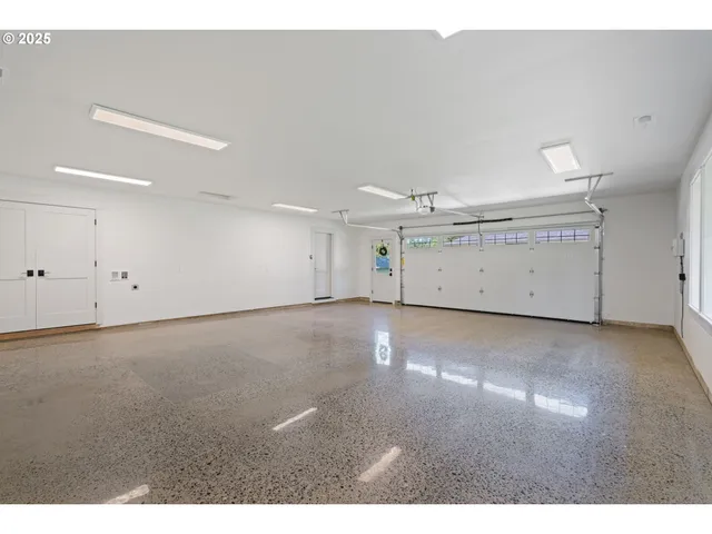 a view of balcony with a swing