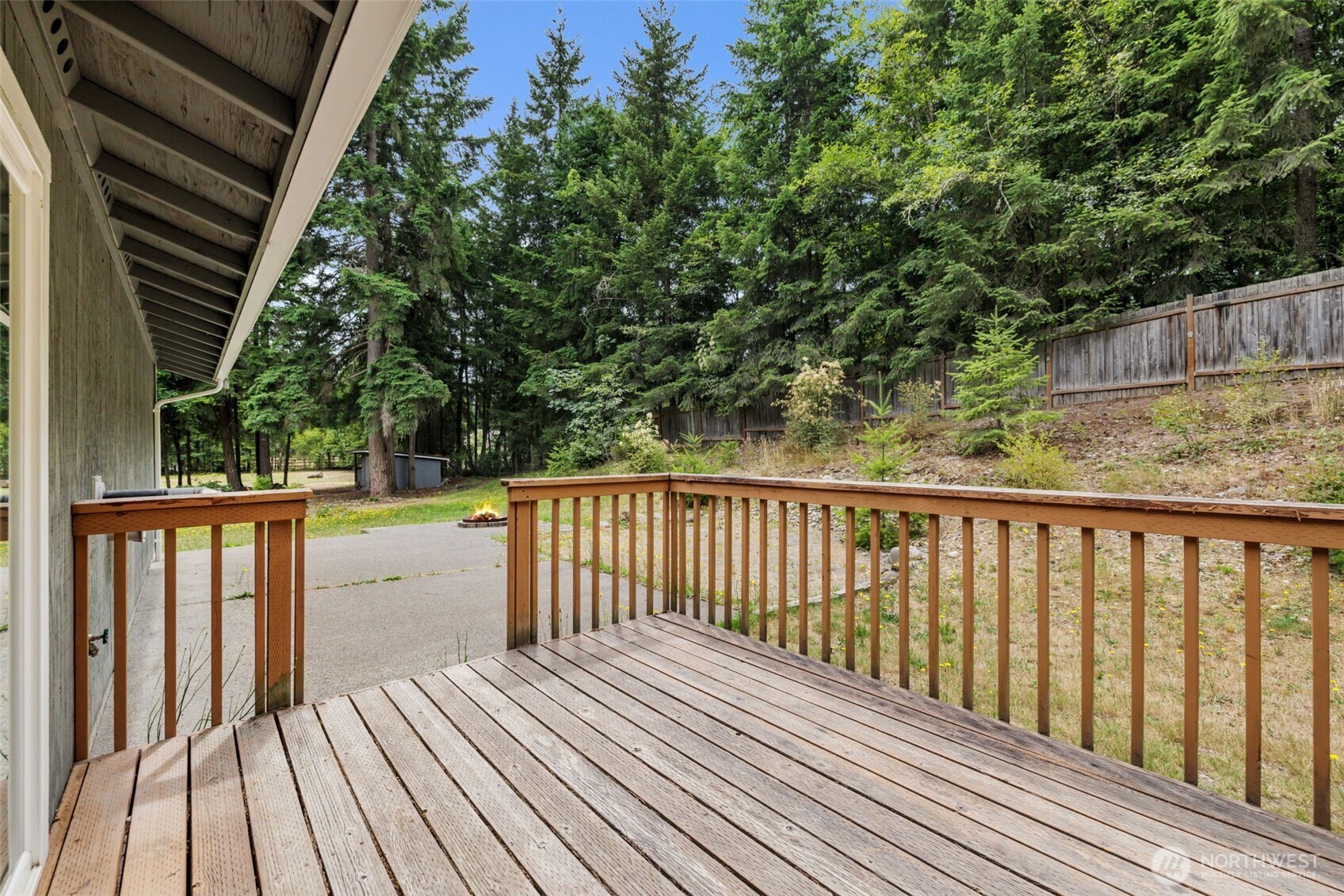 19221 Patterson Road East Orting, WA 98360 - Photo 28 of 40 a view of balcony with wooden floor