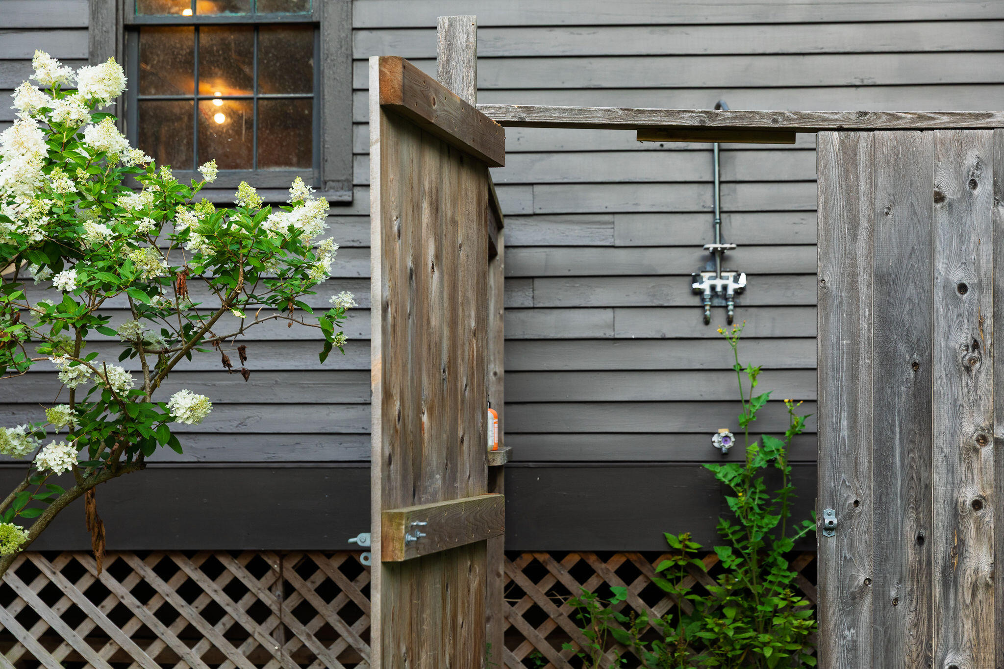 13 Lawrence Road Pownal, ME 04069 - Photo 49 of 58 Outdoor shower on the back of the Barn