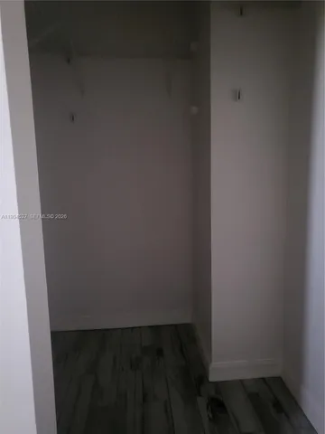 close up view of a small space