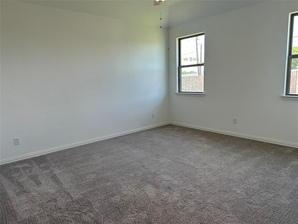 3401 Paintbrush Path Melissa, TX 75454 - Photo 33 of 39 Carpeted empty room featuring baseboards and ceiling fan