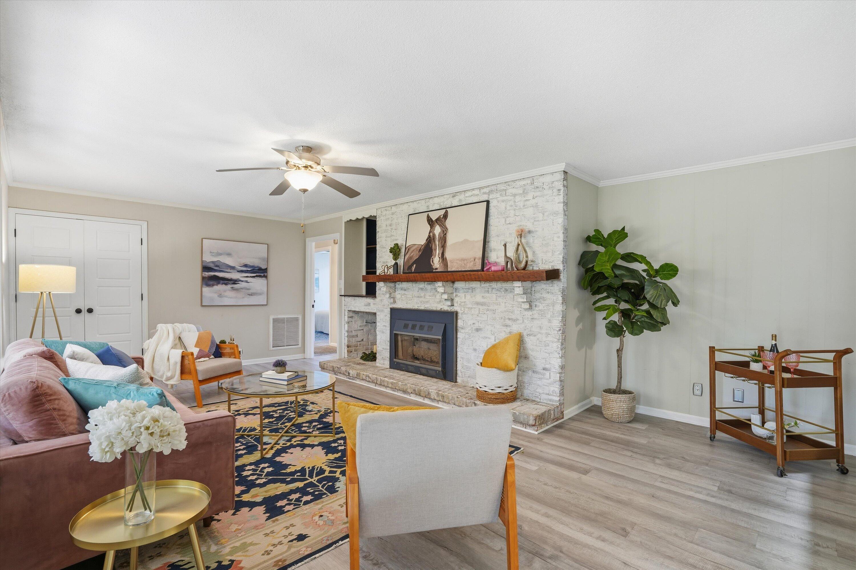 598 Maple Branch Road Reevesville, SC 29471 - Photo 5 of 45 Large Living/Family Room Off Kitchen