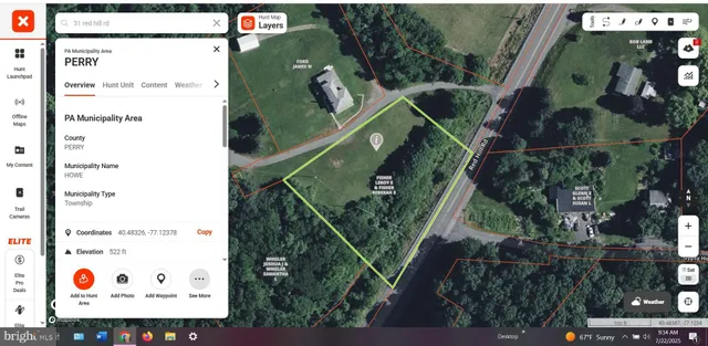 a view of a golf course with a trees