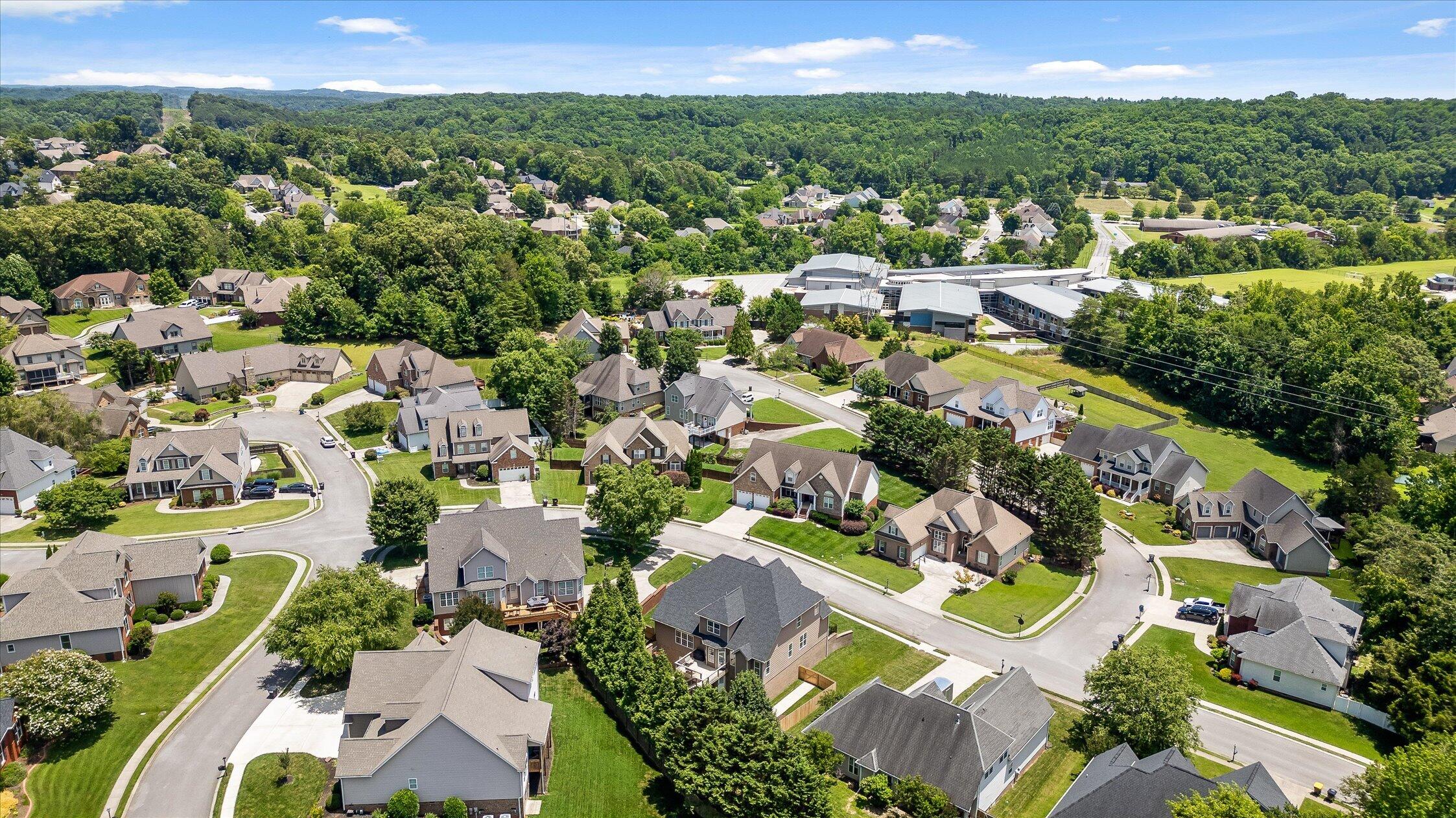 9875 Fieldcrest Drive Apison, TN 37302 - Photo 65 of 67 Aerial