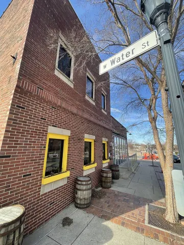 a view of outdoor seating space