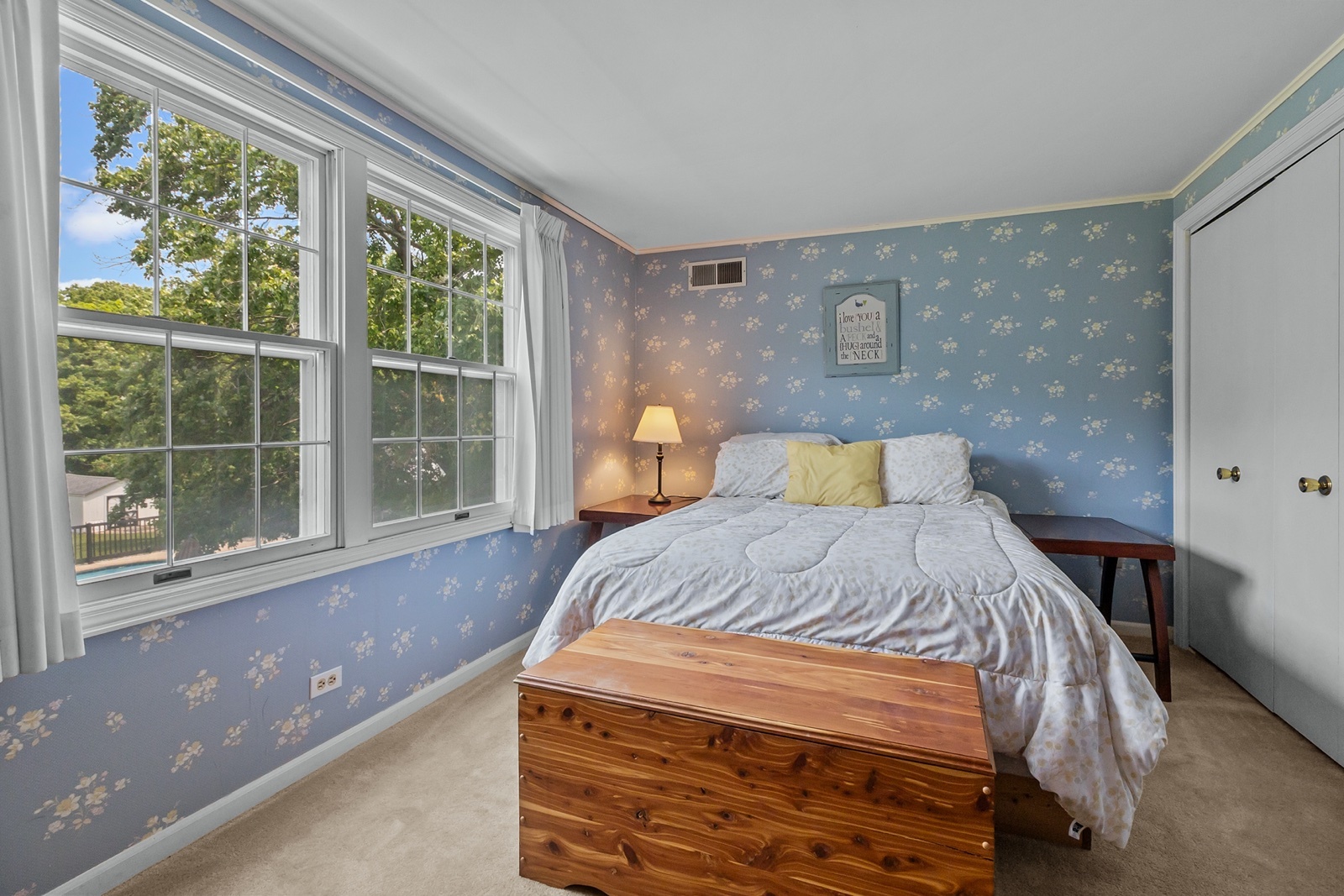 8612 Crystal Springs Road Woodstock, IL 60098 - Photo 23 of 45 a bedroom with a bed and window