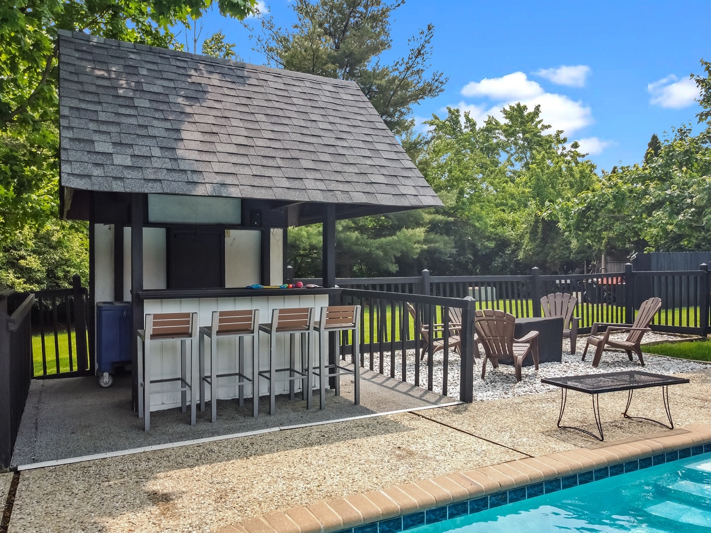 8612 Crystal Springs Road Woodstock, IL 60098 - Photo 34 of 45 swimming pool view with a seating space