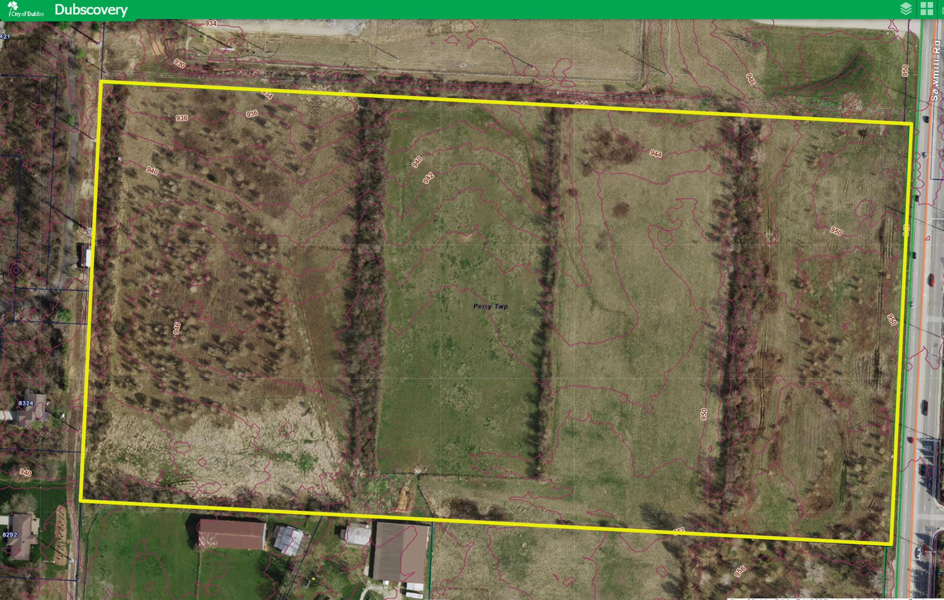 0 Sawmill Road Dublin, OH 43016 - Photo 6 of 14 Topographic Map