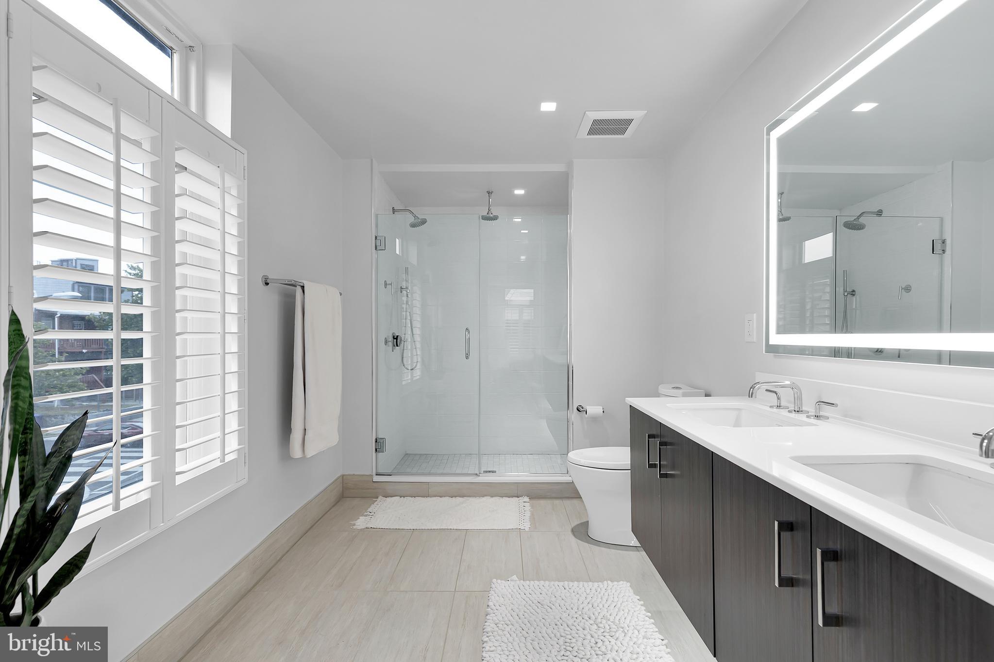 1001 Monroe Street Northwest, Unit 4 Washington, DC 20010 - Photo 24 of 35 Primary Bathroom