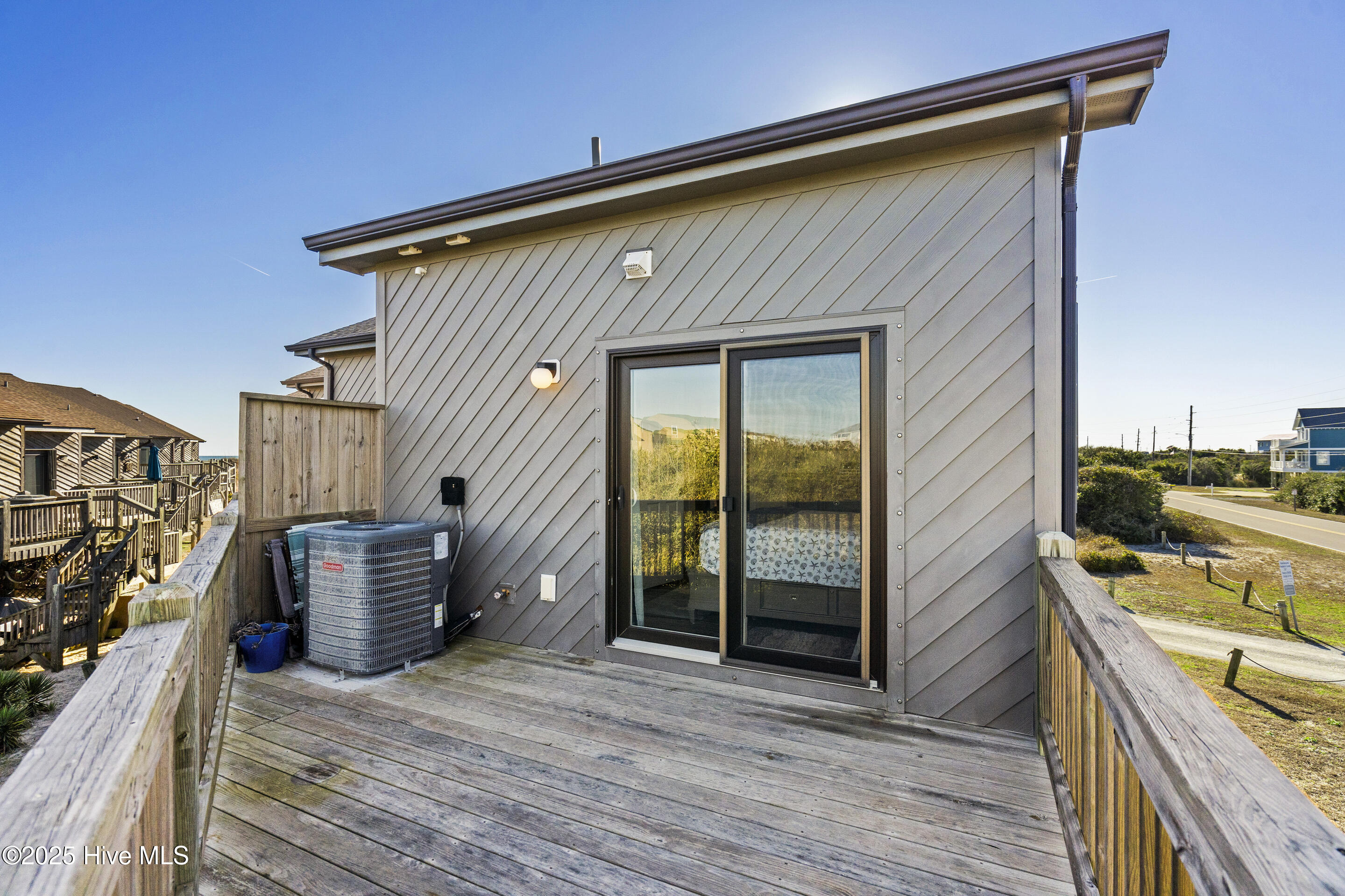 886 New River Inlet Road, Unit 41 North Topsail Beach, NC 28460 - Photo 19 of 34 Main Level Bedroom Deck