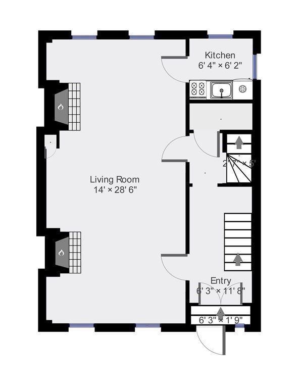 32 High Street Boston, MA 02129 - Photo 35 of 38 a picture of a bench in front of a bathroom