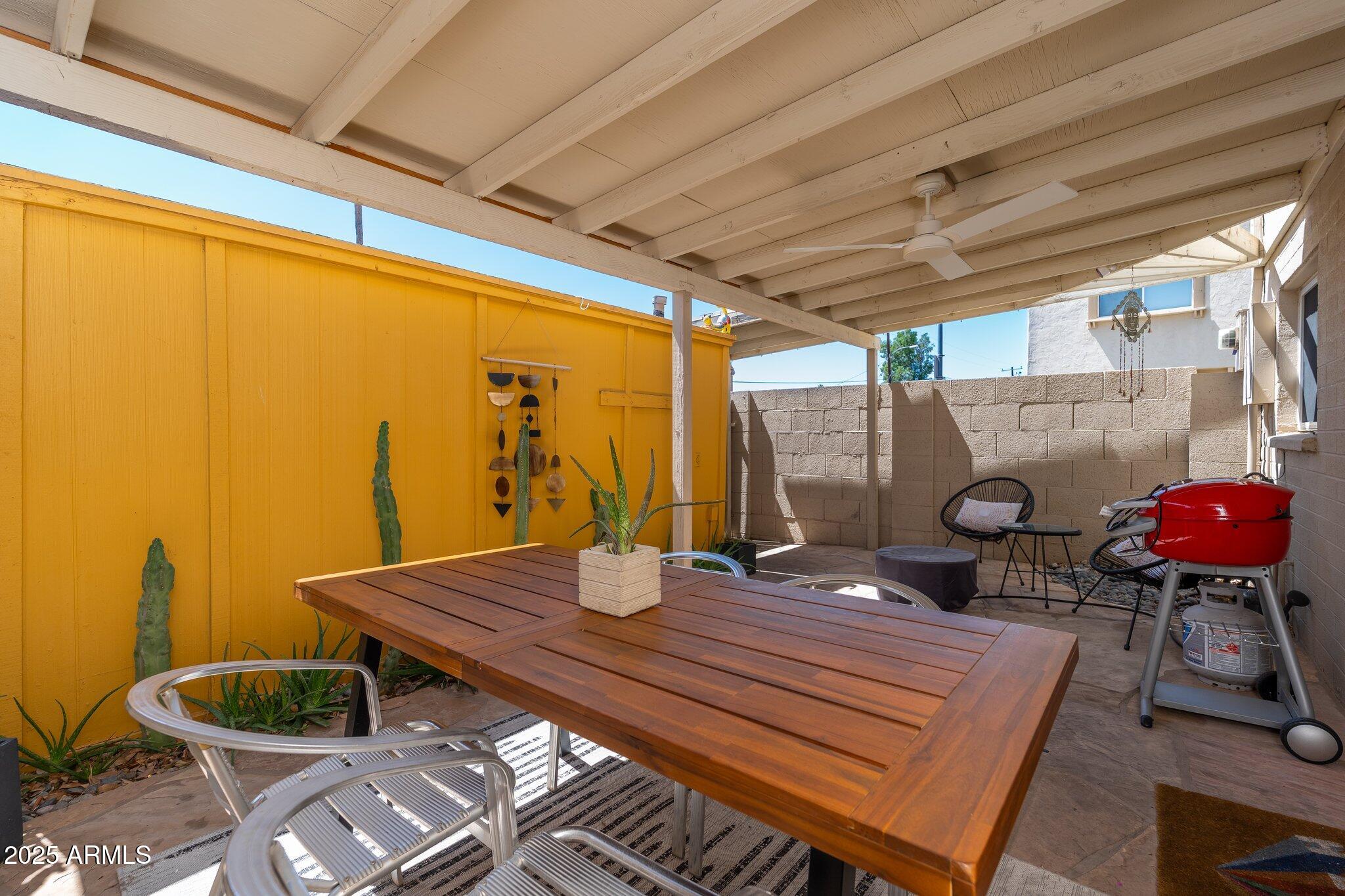 6957 East Osborn Road, Unit A Scottsdale, AZ 85251 - Photo 24 of 29 a view of a outdoor seating area