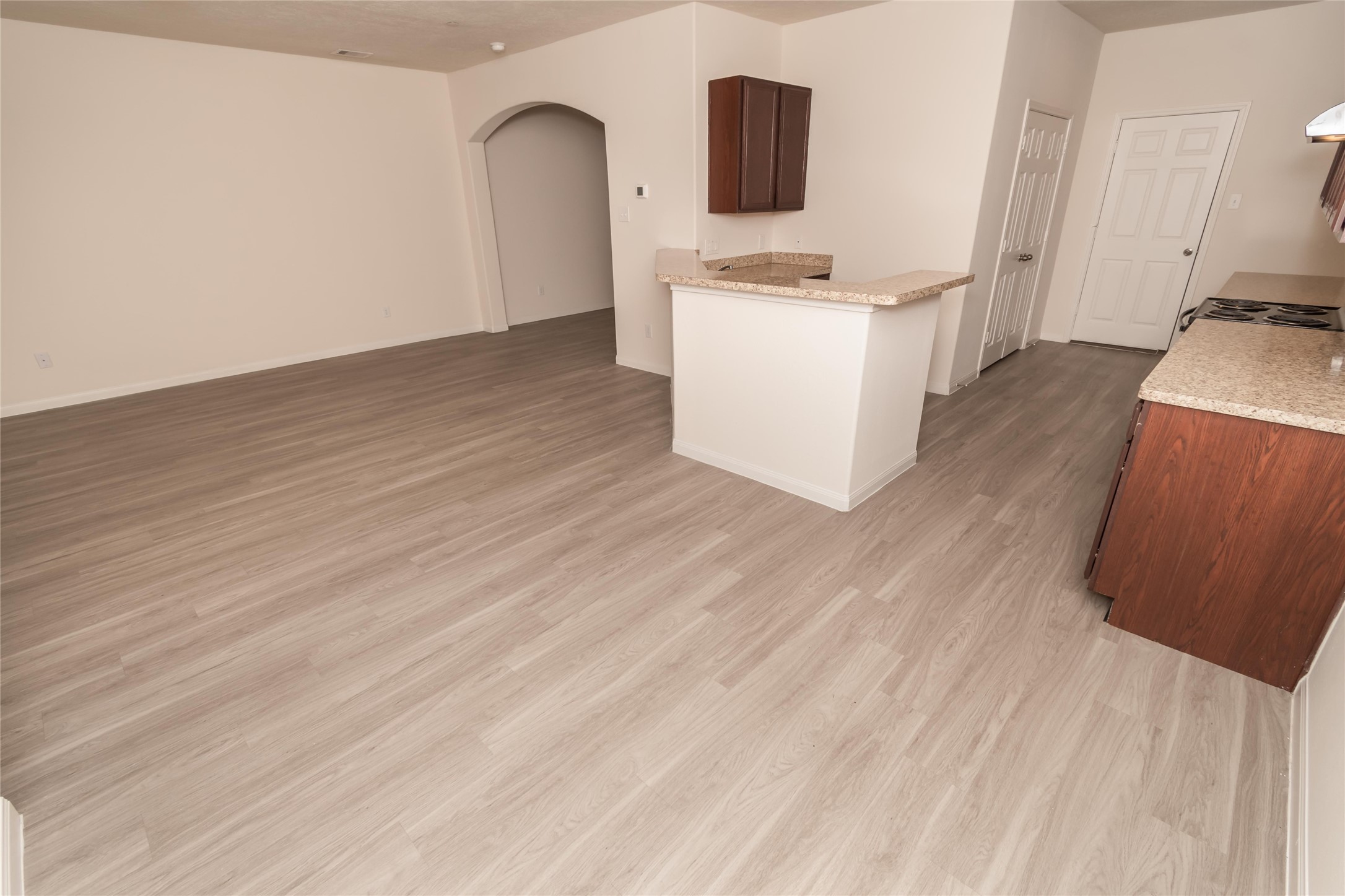 3918 Calgary Circle Missouri City, TX 77459 - Photo 4 of 9 a view of kitchen and wooden floor