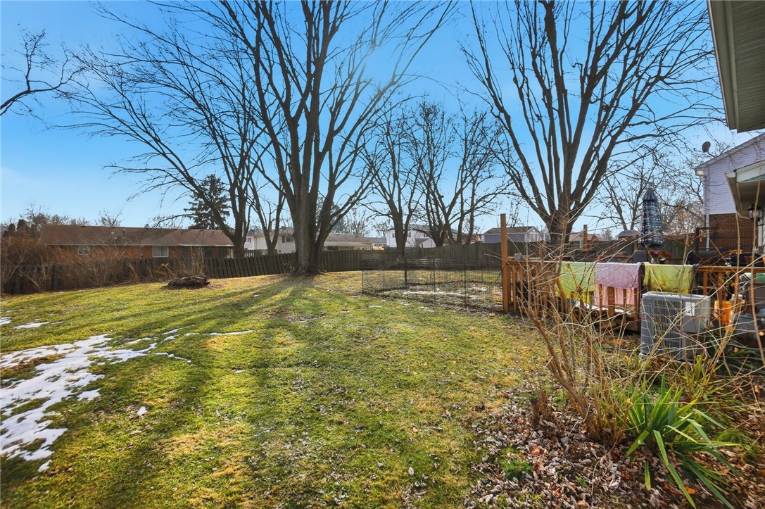 4780 Old Salem Road Englewood, OH 45322 - Photo 29 of 30 This spacious backyard offers privacy and room for outdoor enjoyment.