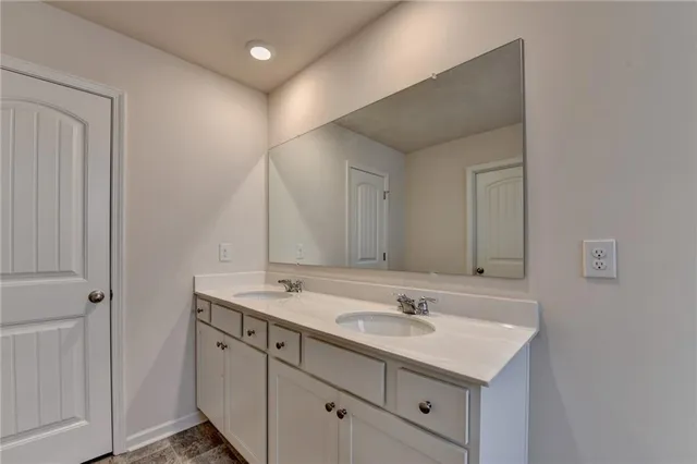 a backyard of a house with outdoor seating