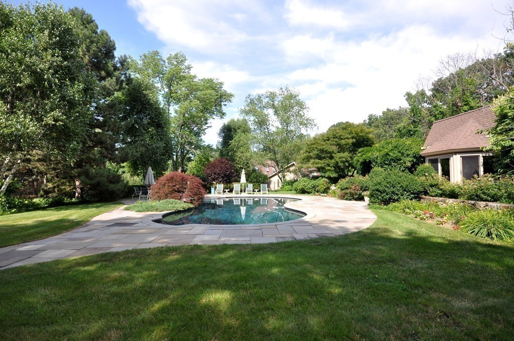 10 Rice Road Sudbury, MA 01776 - Photo 23 of 29 a view of a backyard with sitting area