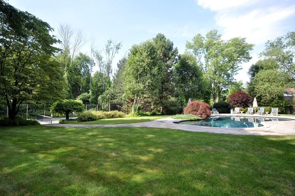 10 Rice Road Sudbury, MA 01776 - Photo 25 of 29 a view of a backyard with sitting area