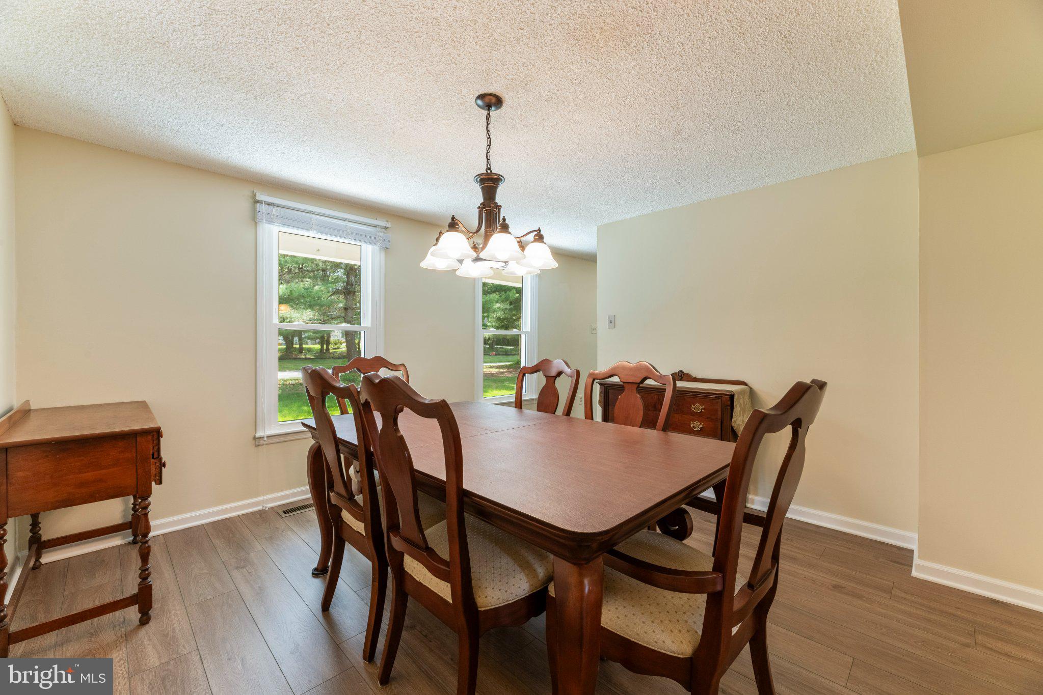 607 Chesterfield Arneytown Road Chesterfield, NJ 08515 - Photo 8 of 57 Bright dining space with natural light.