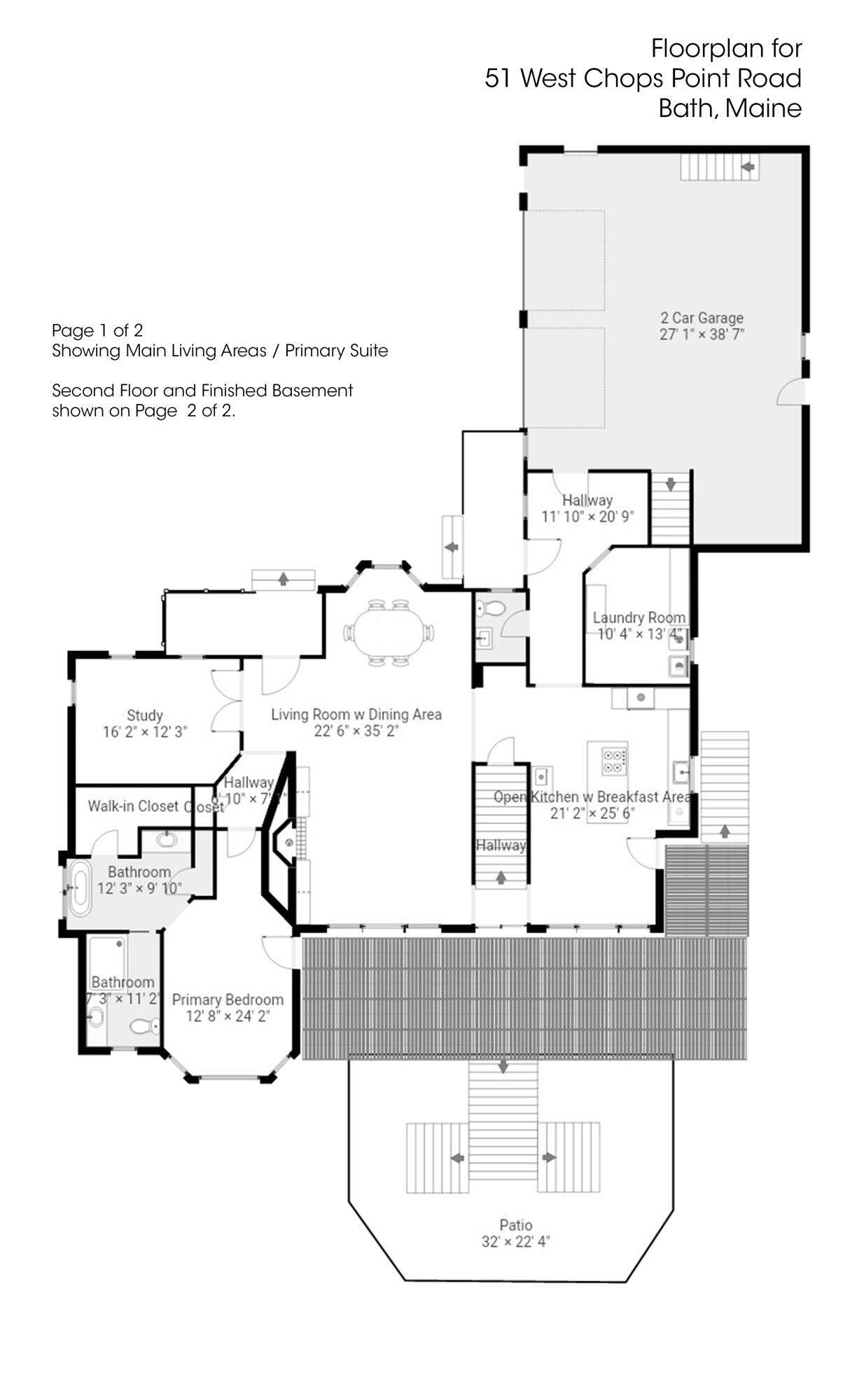 51 West Chops Point Road Bath, ME 04530 - Photo 11 of 88 51 Chops Point_MLS_P1