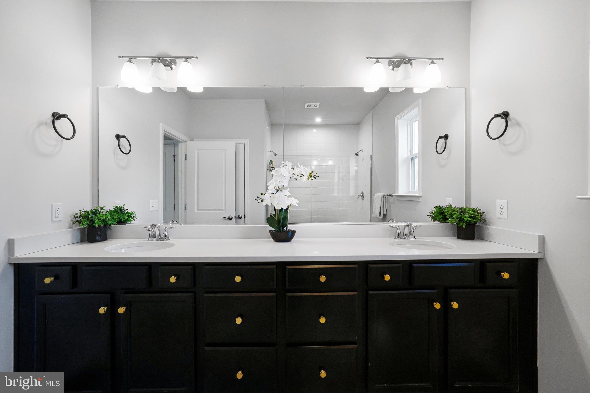 3238 Watershed Boulevard Laurel, MD 20724 - Photo 25 of 79 a bathroom with a sink double vanity and a mirror